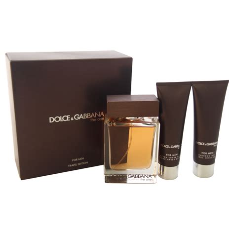 dolce gabbana the one gift set for him|dolce and gabbana the one for men aftershave.